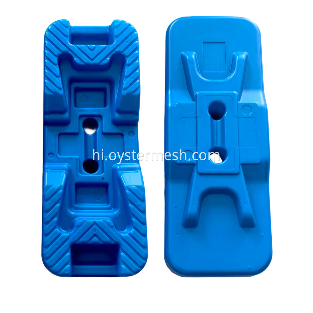 Blue Temporary fence feet